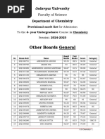 BSC Chemistry