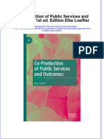 Co-Production of Public Services and Outcomes 1st Ed. Edition Elke Loeffler Full Chapter Instant Download