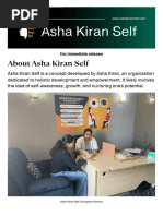 Asha Kiran Self Intro