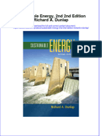 Full Download Sustainable Energy, 2nd 2nd Edition Richard A. Dunlap File PDF All Chapter On 2024