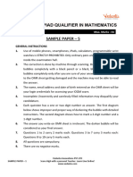 IOQM 2023-24 Sample Paper 5