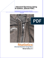 Statistics: Informed Decisions Using Data 4th Edition, (Ebook PDF) Full Chapter Instant Download