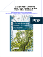 A Guide To Sustainable Corporate Responsibility: From Theory To Action Caroline D. Ditlev-Simonsen Full Chapter Instant Download