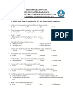 Soal Sumatif Pai 2024 Kelas 4