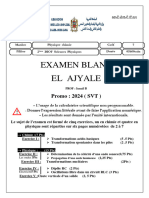 Examen Blanc 2BAC PC Modèle SVT