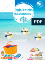 Cahier de Vacances CE1