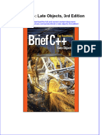 Full Download Brief C++: Late Objects, 3rd Edition File PDF All Chapter On 2024