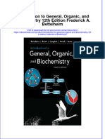 Full Download Introduction To General, Organic, and Biochemistry 12th Edition Frederick A. Bettelheim File PDF All Chapter On 2024