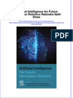 Full Download Artificial Intelligence For Future Generation Robotics Rabindra Nath Shaw File PDF All Chapter On 2024