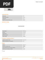 Light Technical Data Light Technical Data: Product Datasheet