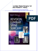 Full Download Revision Lumbar Spine Surgery 1st Edition Robert F. Heary File PDF All Chapter On 2024