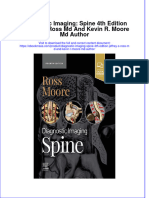 Full Download Diagnostic Imaging: Spine 4th Edition Jeffrey S. Ross MD and Kevin R. Moore MD Author File PDF All Chapter On 2024