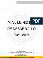 Plan Municipal de Desarrollo 2021 2024