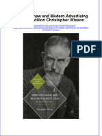 Bernard Shaw and Modern Advertising 1st Ed. Edition Christopher Wixson Full Chapter Instant Download