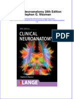 Clinical Neuroanatomy 28th Edition Stephen G. Waxman Full Chapter Instant Download