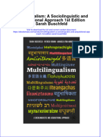 Multilingualism: A Sociolinguistic and Acquisitional Approach 1st Edition Sarah Buschfeld Full Chapter Instant Download