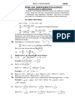 @G.B Sir: Method of Differentiation