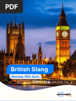 Open English British Slang