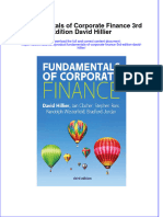 Fundamentals of Corporate Finance 3rd Edition David Hillier Full Chapter Instant Download