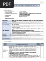 2° Act.1 - Niveles de Organización y Composición de Los Seres Vivos - I Trimestre