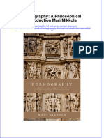 Full Download Pornography: A Philosophical Introduction Mari Mikkola File PDF All Chapter On 2024