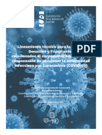 Covid 19 y Trasplantes