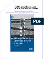 A History of Regional Commercial Television in Australia Michael Thurlow Full Chapter Instant Download