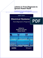 Full Download Electrical Systems 2: From Diagnosis To Prognosis Hubert Razik File PDF All Chapter On 2024