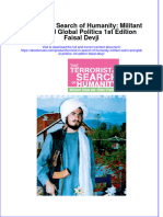 Full Download Terrorist in Search of Humanity: Militant Islam and Global Politics 1st Edition Faisal Devji File PDF All Chapter On 2024