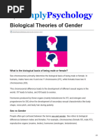 Biological Theories of Gender