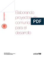 Proyectos de Comunicacion para El Desarrollo