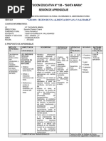 Sesion Comunicacion Leemos Un Texto Sobre La Alimentacion Saludable.