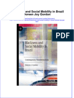 Blackness and Social Mobility in Brazil Doreen Joy Gordon Full Chapter Instant Download