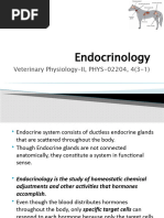 Lecture 30-33 Endo Intro, Hypothalamus, Pituitary