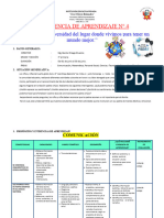 Experiencia de Aprendizaje 4to - Junio