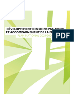 Plan National de Développement Des Soins Palliatif 21-24