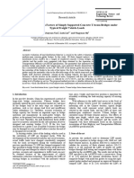 Load Distribution Factors of Simply Supported Concrete T-Beam Bridges Under Typical Freight Vehicle Loads.