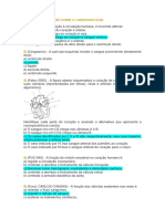 Questões de Fixação - Sist. Cardiovascular