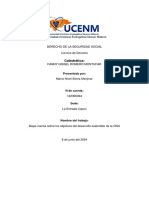 Mapa Mental Sobre Los Objetivos Del Desarrollo Sostenible de La ONU