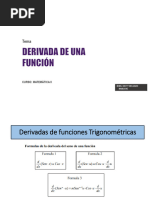 SESIÓN 2 DERIVADAS FUNCIONES TRIGONOMÉTRICAS - PPTX IC