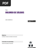 Sesion 12 VOLUMEN DE SOLIDOS