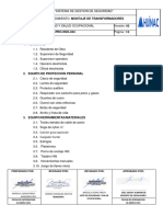 SGSICE-PRO-SSO-03 - TMONTAJE DE TRANSFORMADORES..... Ver 01