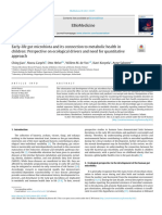 Earlylife Gut Microbiota and Its Connection To Metabolic Health in