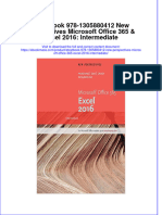 Full Download Etextbook 978-1305880412 New Perspectives Microsoft Office 365 & Excel 2016: Intermediate File PDF All Chapter On 2024