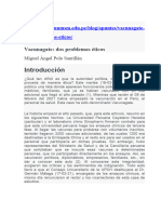 CASO Vacunagate Problemas Eticos Polo Santillan