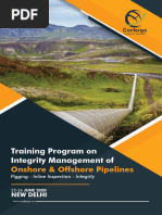 Training Program On "Integrity Management of Onshore & Offshore Pipelines