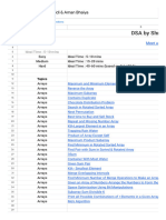 DSA Sheet by Shradha Didi & Aman Bhaiya - Google Drive