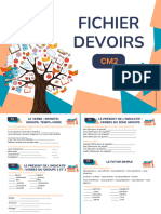 Fichier Devoirs cm2 Francais