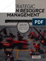 Strategic Human Resource Management: An International Perspective