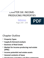 Chapter Six - Income Producing Properties